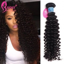 Luxury Brazilian Curly Virgin Hair Extensions Natural Color Best Human Hair Weave 3 or 4 Bundles Cabelo Humano