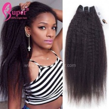 Kinky Straight Brazilian Remy Human Hair Weave Affordable Cheap Price