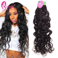 Peruvian Virgin Hair Water Wave 3 or 4 Bundles Premium Cheap Natural Remy Human Hair Extension Sale Cabelo Humano