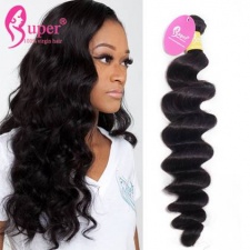 Malaysian Loose Wave Virgin Human Hair 3 or 4 Bundles Premium Good Natural Hair Extensions For Sale Tissage Cheveux Humain