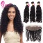 malaysian curly hair with lace frontal