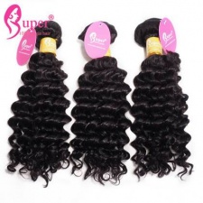 Malaysian Curly Hair Weave 3 or 4 Bundles Premium Virgin Remy Human Hair Extensions Natural Black Color Wholesale Price