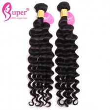 Malaysian Deep Wave Virgin Hair Bundle Deals 3 or 4 PCS Premium Real Remy Human Hair Extensions For Sale Cheveux Naturel