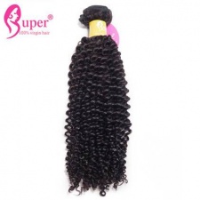 3 or 4 Bundle Deals Premium Malaysian Afro Kinky Curly Weave Real Virgin Remy Human Hair Extensions Natural Black