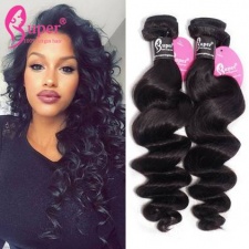 Premium Human Hair Weave Eurasian Loose Wave Virgin Hair Extensions Bundle Deals Cheap Price