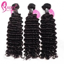 Mogolian Curly Weave Premium Real Virgin Remy Human Hair Extensions 3 or 4 Bundle Deals Cheap Factory Price