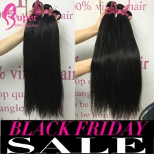 Cheap Christmas Hair Bundle Deals For 3 Bundles Of Brazilian Straight Hair