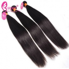 Luxury Unprocessed Peruvian Virgin Remy Straight Human Hair Extensions 3 or 4 Bundles