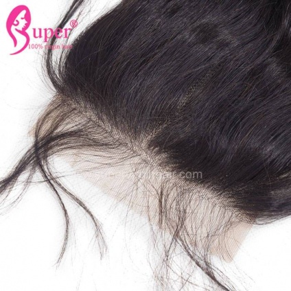 lace closure with baby hair