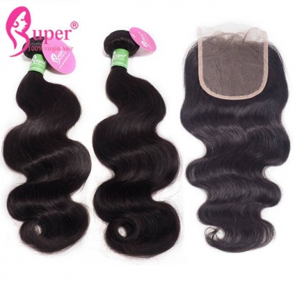 peruvian body wave hair with closure