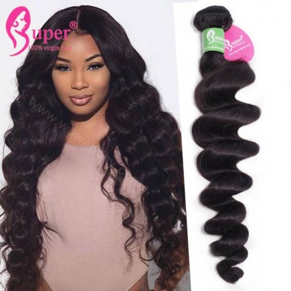 peruvian loose wave weave