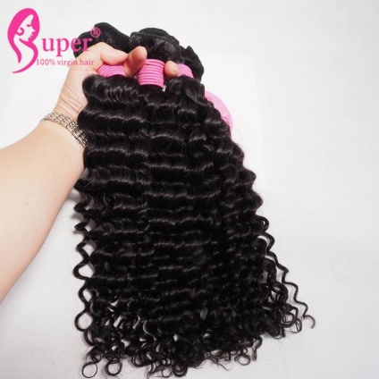 curly brazilian weave