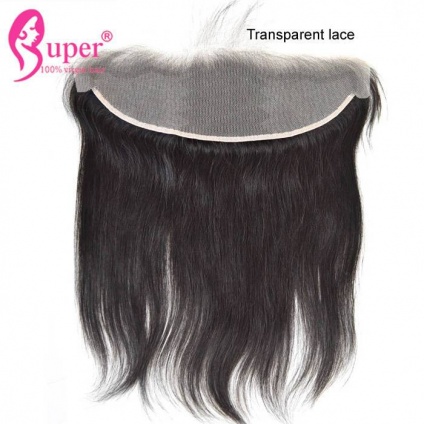 transparent straight frontal