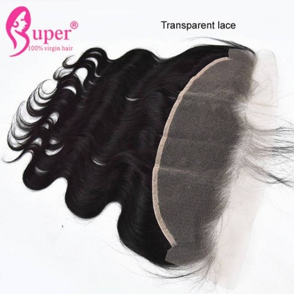 transparent lace frontal