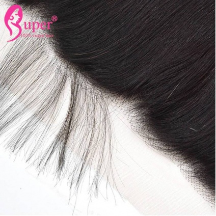 transparent frontal closure