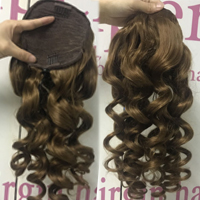 wavy ponytail human hair extensions