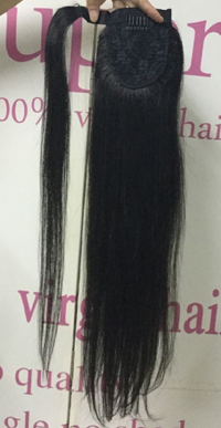 wrap around human hair extension